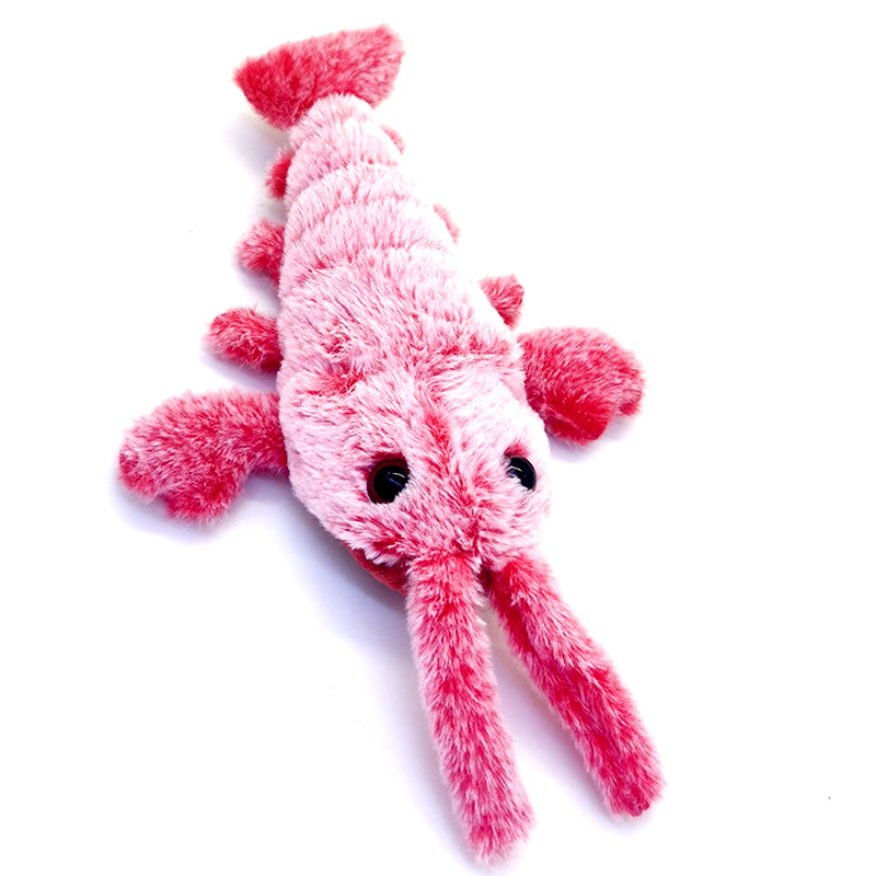 Electric Plush Jumping Shrimp